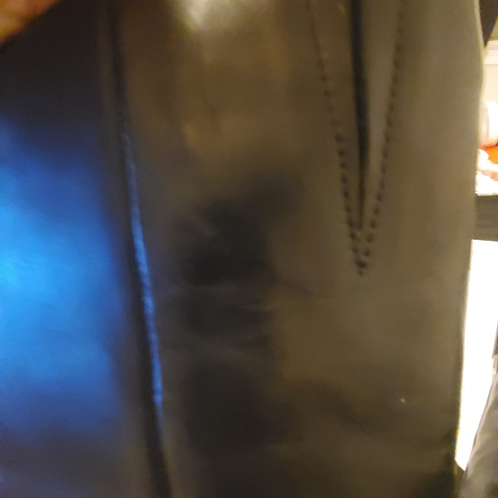 Leather boots